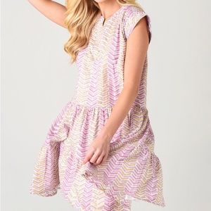 Oliphant Roll Sleeve Dress, Size S